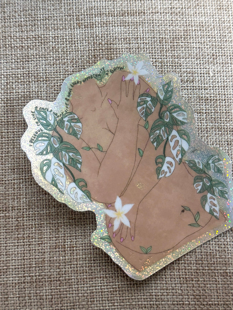 What We Deserve || Holographic Sticker