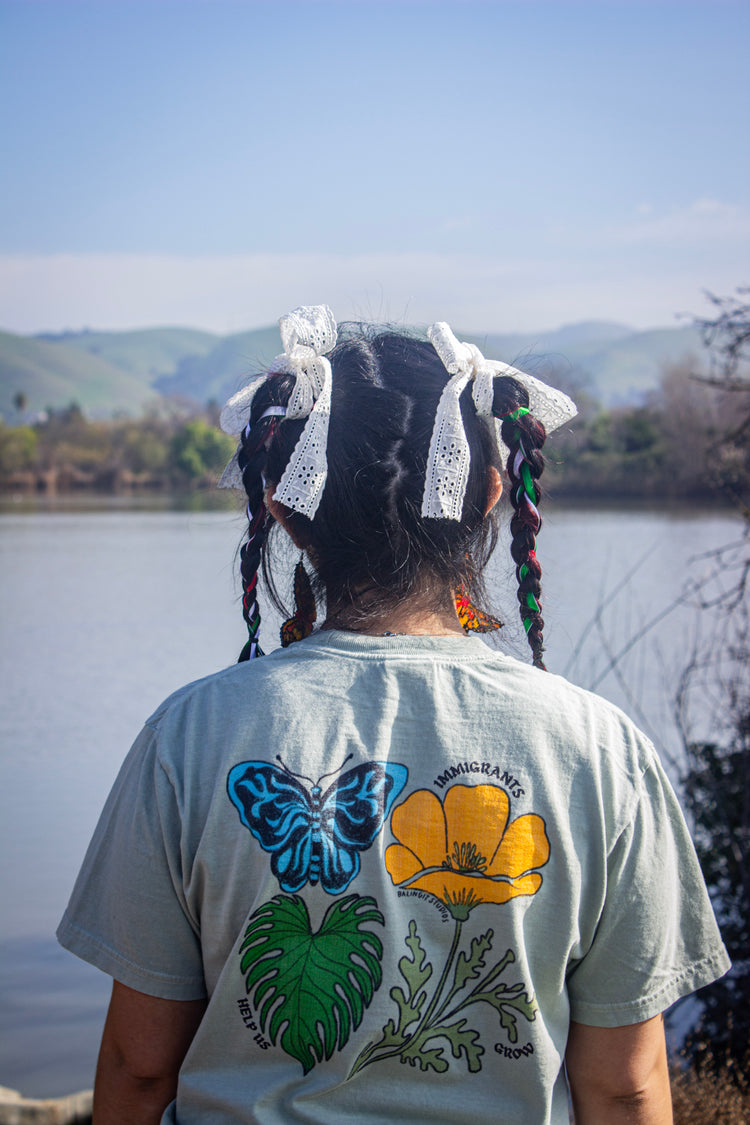 Immigrants Help Us Grow || Unisex Heavyweight T-Shirt