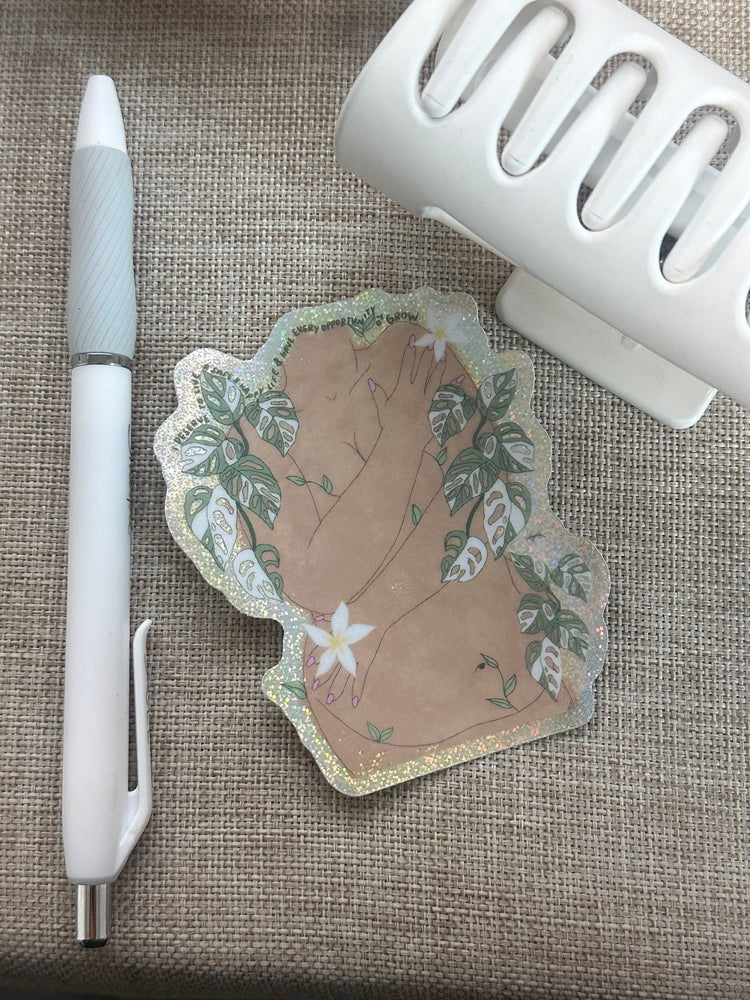 What We Deserve || Holographic Sticker