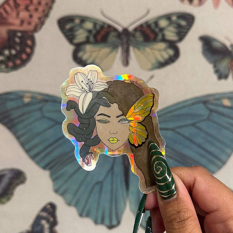 Becoming || Holographic Sticker