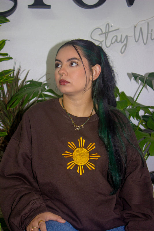Araw ☀️ Unisex Embroidered Crewneck Sweatshirt
