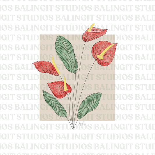 Anthurium || Art Print