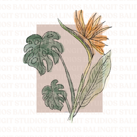 Ate's Bouquet || Art Print